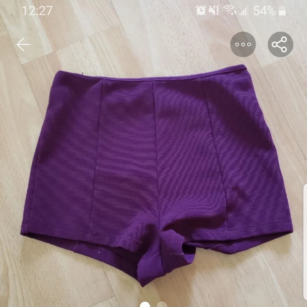 High rise shorts